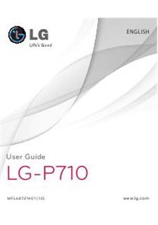 LG p 710 manual. Smartphone Instructions.